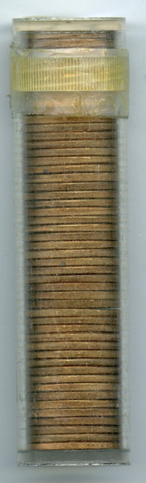 1957-D Lincoln Wheat Cent Penny Coin Roll - Gem UNC Denver Mint - K425