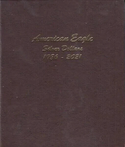 American Eagle Silver Dollars 1986 - 2021 Dansco Coin Album 7181 Folder - LG823