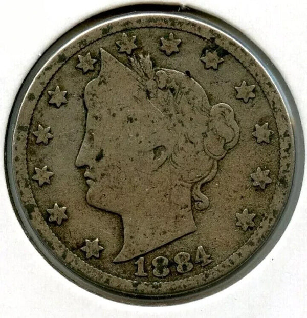 1884 Liberty V Nickel - Five Cents - BQ798