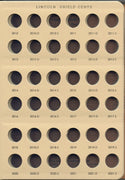 Lincoln Shield Cents 2010 - 2021 Coin Set 8104 Dansco Album Folder Pennies H478