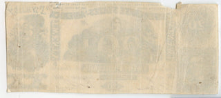 1861 $20 Twenty Dollars Confederate States Of America Note Currency T-20 - SR971