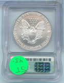2000 American Silver Eagle 1 oz Silver Dollar ICG MS69 Certified - SR191