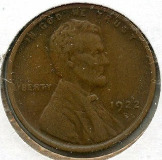 1922-D Lincoln Wheat Cent Penny - Denver Mint - BT676