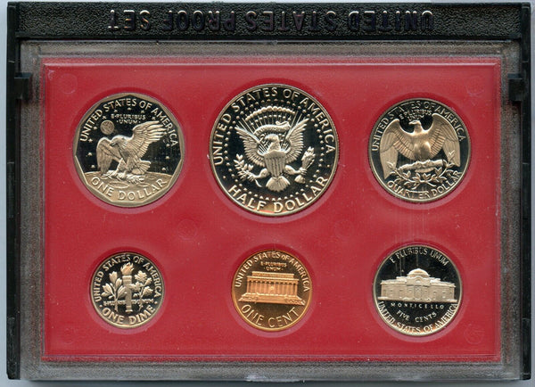 1981 United States Proof Set 6 Coins U.S. Mint San Francisco