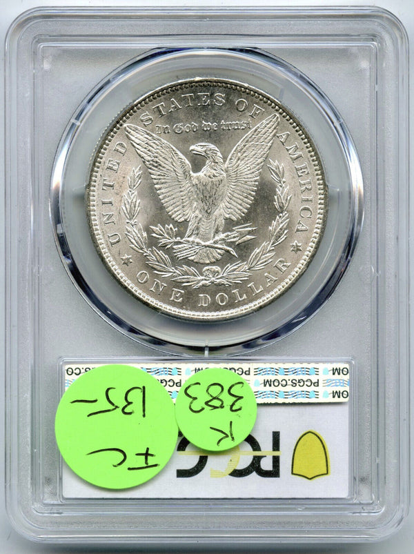 1883 Morgan Silver Dollar PCGS MS63 Certified - Philadelphia Mint - K383