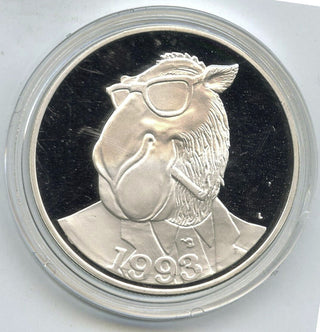 1913- 1993 Camel Joe Cigarettes 999 Silver 1 oz Proof Art Medal Round Ounce J583