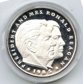 1985 Ronald Reagan 999 Silver 1 oz Proof $25 Coin Hutt River Province - H542
