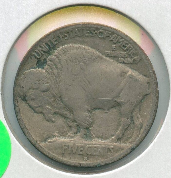 1913-S Type 1 Buffalo Nickel 5c San Francisco Mint - SS333