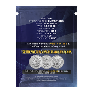 2024 Ultra Breaks Morgan Or Peace Silver Dollar PCGS MS70 Legends Coin - JP834