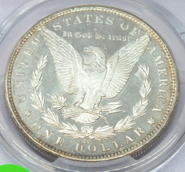 1883-CC Morgan Silver Dollar PCGS MS64+ PL Certified - Carson City Mint - H382