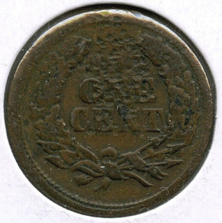 1863 Civil War Token Turban Head - Not One Cent - H787