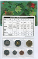 2003 Canada Uncirculated 7 Coin Mint Set Canadian - JP765