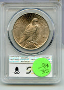 1925-P Peace Silver Dollar PCGS MS63 Philadelphia Mint - KR920