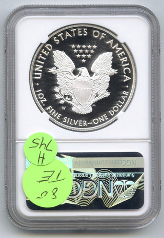 2020-W American Eagle 1 oz Proof Silver Dollar NGC PF69 Ultra Cameo - H745