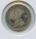1920 Canada .925 Silver Coin 5 Cents King George V - SR385