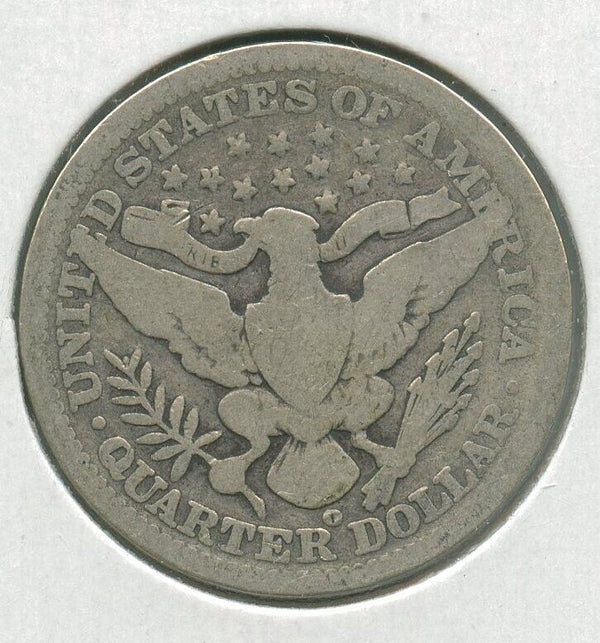 1904-O Silver Barber Quarter 25C New Orleans Mint - SS685