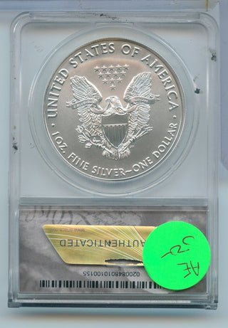 2020-S American Silver Eagle 1 oz Silver Dollar ANACS MS70 Emergency Issue -SR53