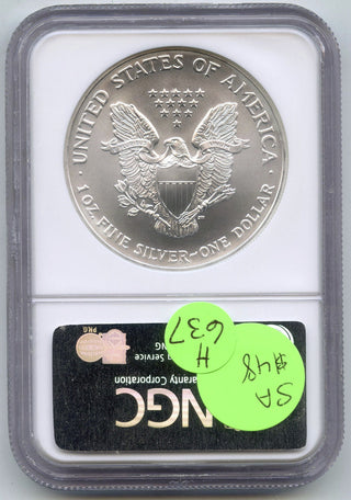 2004 American Eagle 1 oz Silver Dollar NGC MS69 Certified US Mint Bullion H637