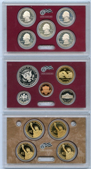 2010 United States Silver Proof Set 14 Coins U.S. Mint San Francisco OGP