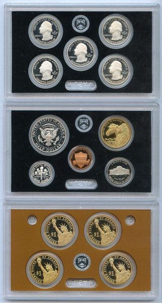 2012 United States Silver Proof Set 14 Coins U.S. Mint San Francisco OGP