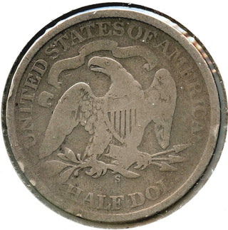 1871-S Seated Liberty Silver Half Dollar - San Francisco Mint - CC370