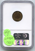 1897 Indian Head Cent Penny NGC PF66 RB Certified - Toning Toned - C289