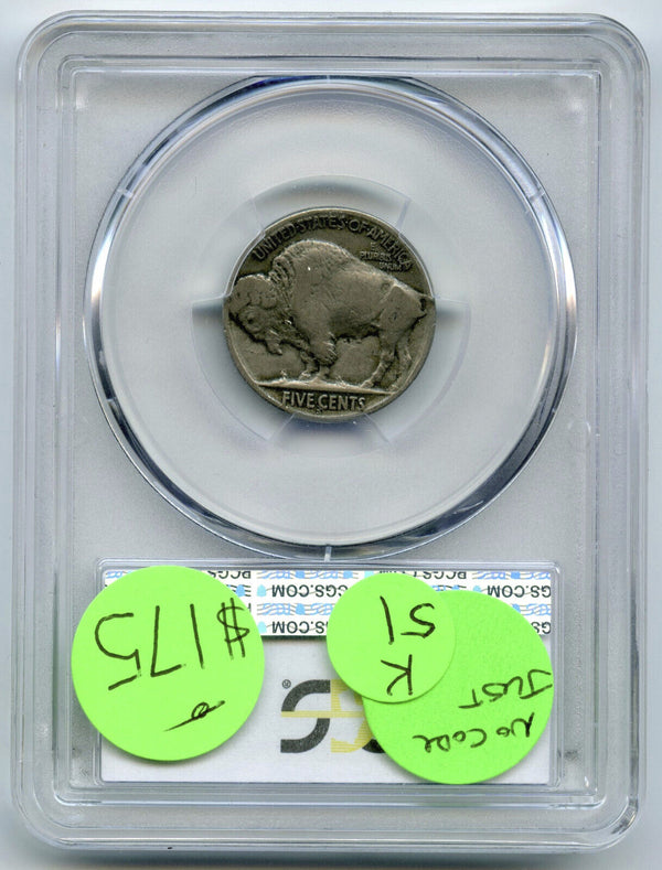 1924-S Buffalo Nickel PCGS F 15 Certified - San Francisco Mint - K51