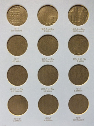 Walking Liberty Half Dollar 1916 to 1936 Set - Coin Folder 9021 Whitman Album