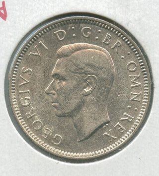 1941 Great Britain One Shilling Silver Coin - King George VI - SS62