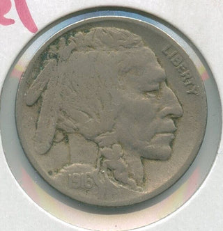 1916-P Buffalo Nickel 5c Philadelphia Mint - SS317