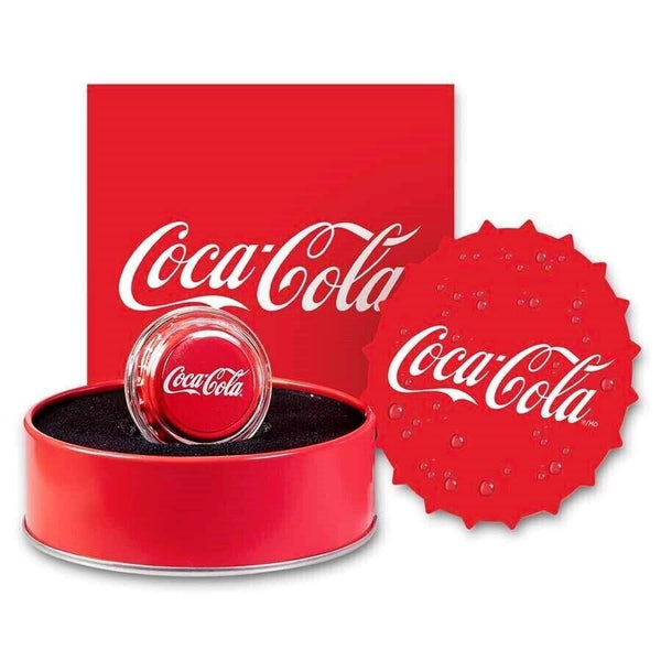 2023 Coca-Cola Coke Bottle Cap 6g 999 Fine Pure Silver Coin $1 Niue - JP785