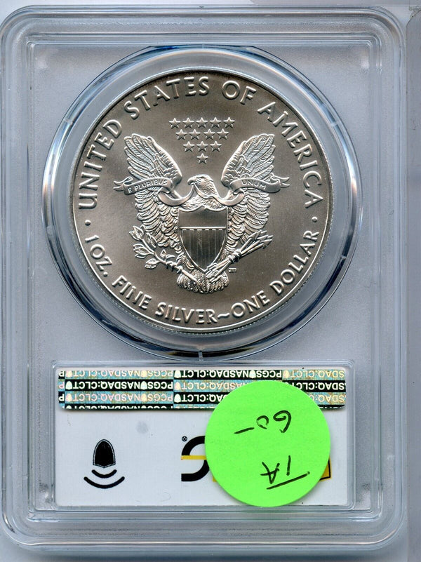 2021 (P) Emergency Silver Eagle 1 oz PCGS MS 69 Type 1 T1 First Strike - JN594