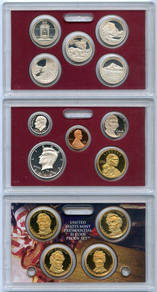 2010 United States Silver Proof Set 14 Coins U.S. Mint San Francisco OGP