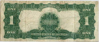 1899 Silver $1 Dollar Certificate Black Eagle Large Note - KR841