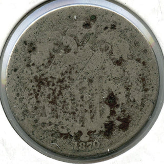 1870 Shield Nickel - C212