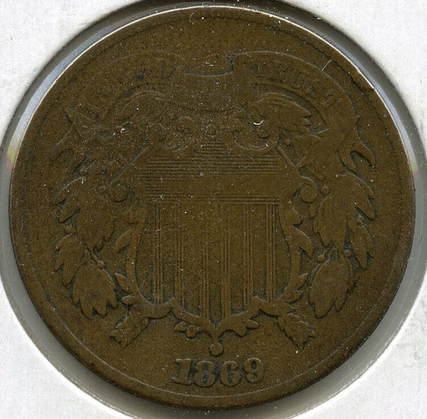 1869 2-Cent Coin - Two Cents - H355