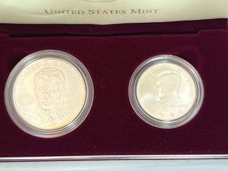 1998 US Mint Commemorative Kennedy Collectors Silver Set RFK JFK - SR57