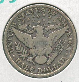 1900-P Silver Barber Half Dollar 50c Philadelphia Mint  - SS798