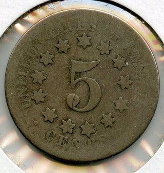 1869 Shield Nickel - BQ473