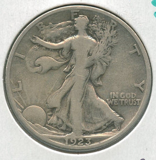 1923-S  Silver Walking Liberty Half Dollar 50c San Francisco Mint  - SS813