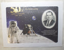 2019 Apollo 11 Moon Landing Engraved Print BEP Eagle Has Landed 50th Ann - J144