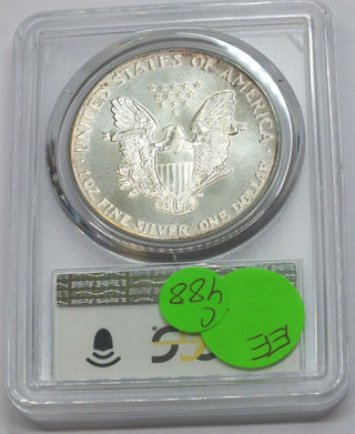 1987 American Eagle 1 oz Silver Dollar PCGS MS69 Toning Toned - C488