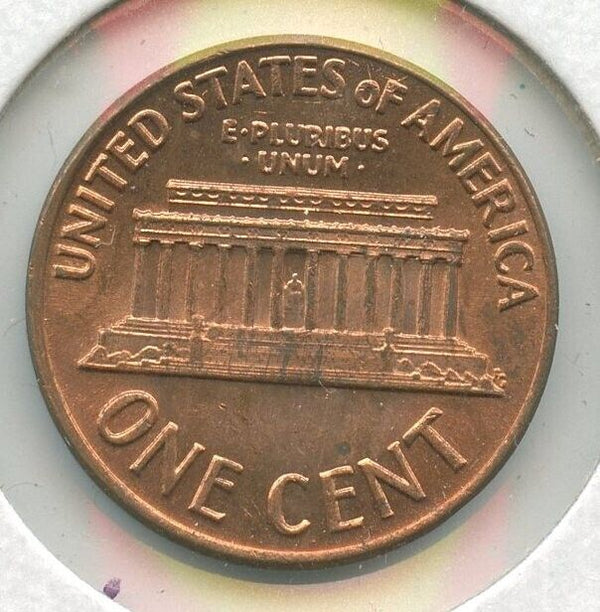 1969-S Lincoln Memorial Penny 1c Poor Mans Double Die Error Coin - SR737