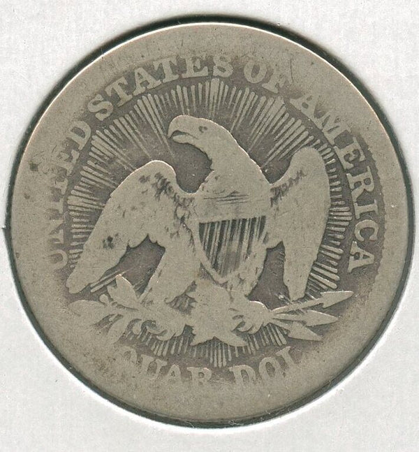 1853-P Arrows & Rays Silver Seated Liberty Quarter 25C Philadelphia Mint - SS664