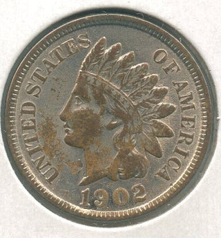 1902 Indian Head Cent Penny - Philadelphia Mint  - ER194