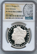 2023-S Morgan Silver Dollar Proof NGC PF 70 Ultra Cameo Early Releases - JP502