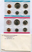 1972 Uncirculated Mint Set Philadelphia & Denver United States US 11 Coins P & D