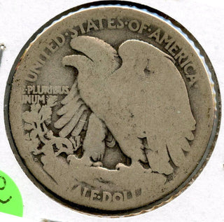 1919-D Walking Liberty Silver Half Dollar - Denver Mint - BP273