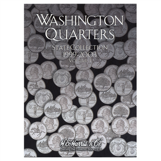 Coin Folder - State Quarter Set 1999 to 2003 Collection Vol 1 Harris Album 2580