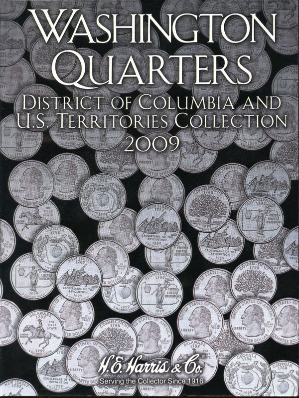 Coin Folder 2009 DC & Territories Quarters - Harris Album 2640 Set